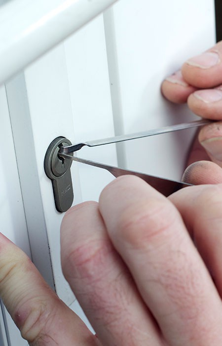 Picking a UPVC lock